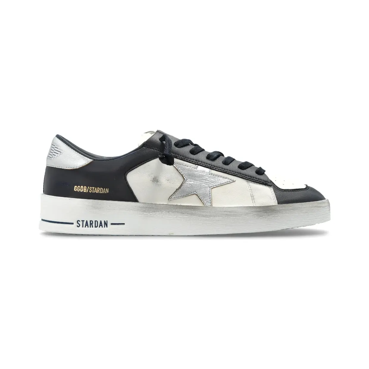 Golden Goose Stardan Con Collarino E Passalacci “Black” (GMF00333F006910)