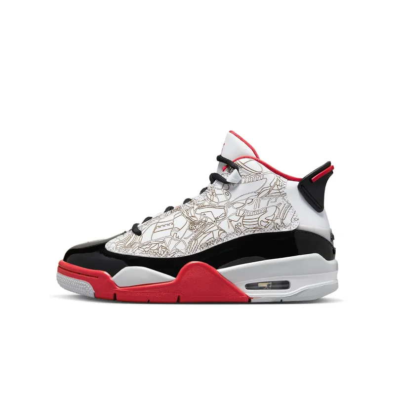 Jordan Dub Zero White Varsity Red (2022) (DV1360-160)