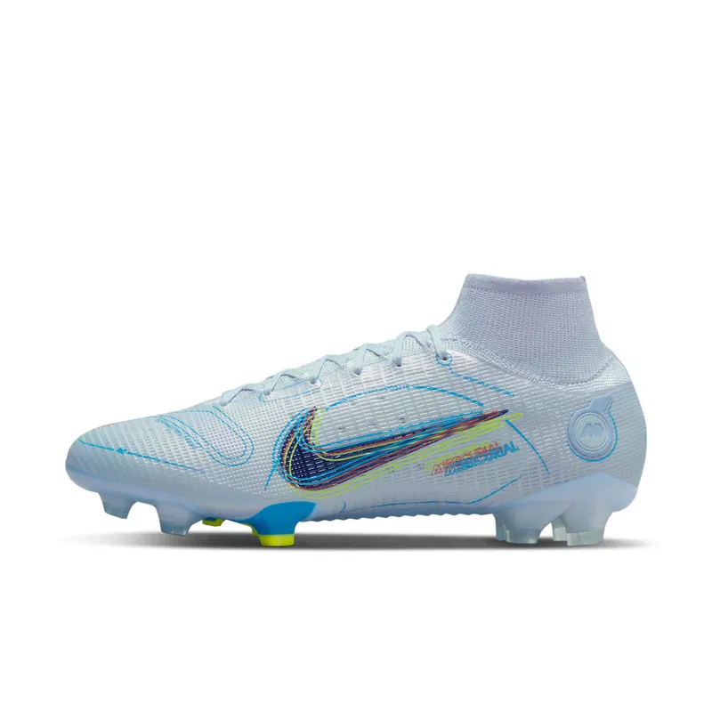 Nike Superfly 8 Elite FG Football Grey Light Marine (DJ2839-054)