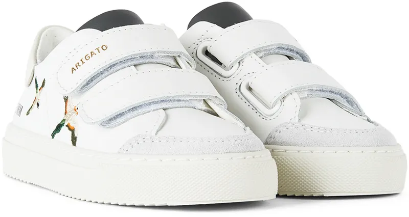 Axel Arigato Kids White Clean 90 Triple Bee Birds Straps (19195)