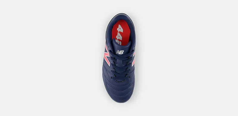New Balance 442 Academy FG v2 Navy Silver Energy Red (JS43FMP2)