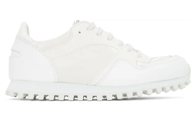 Spalwart White Monotone Mountain Trail Low WBWS Sneakers (9703590 0000)