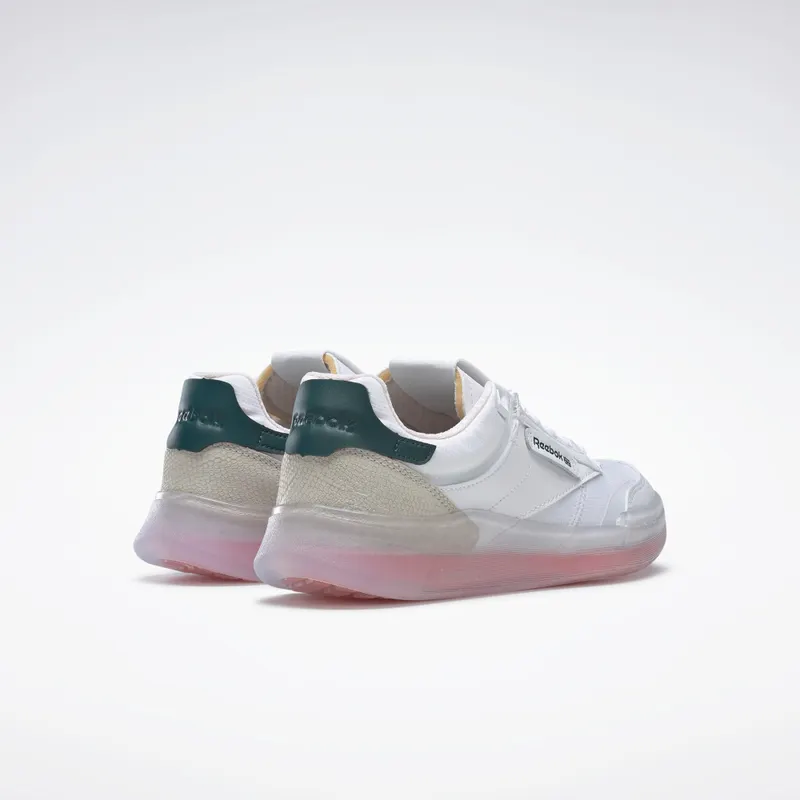 Adidas Club C Legacy White / Twisted Coral / Forest Green (G55899)