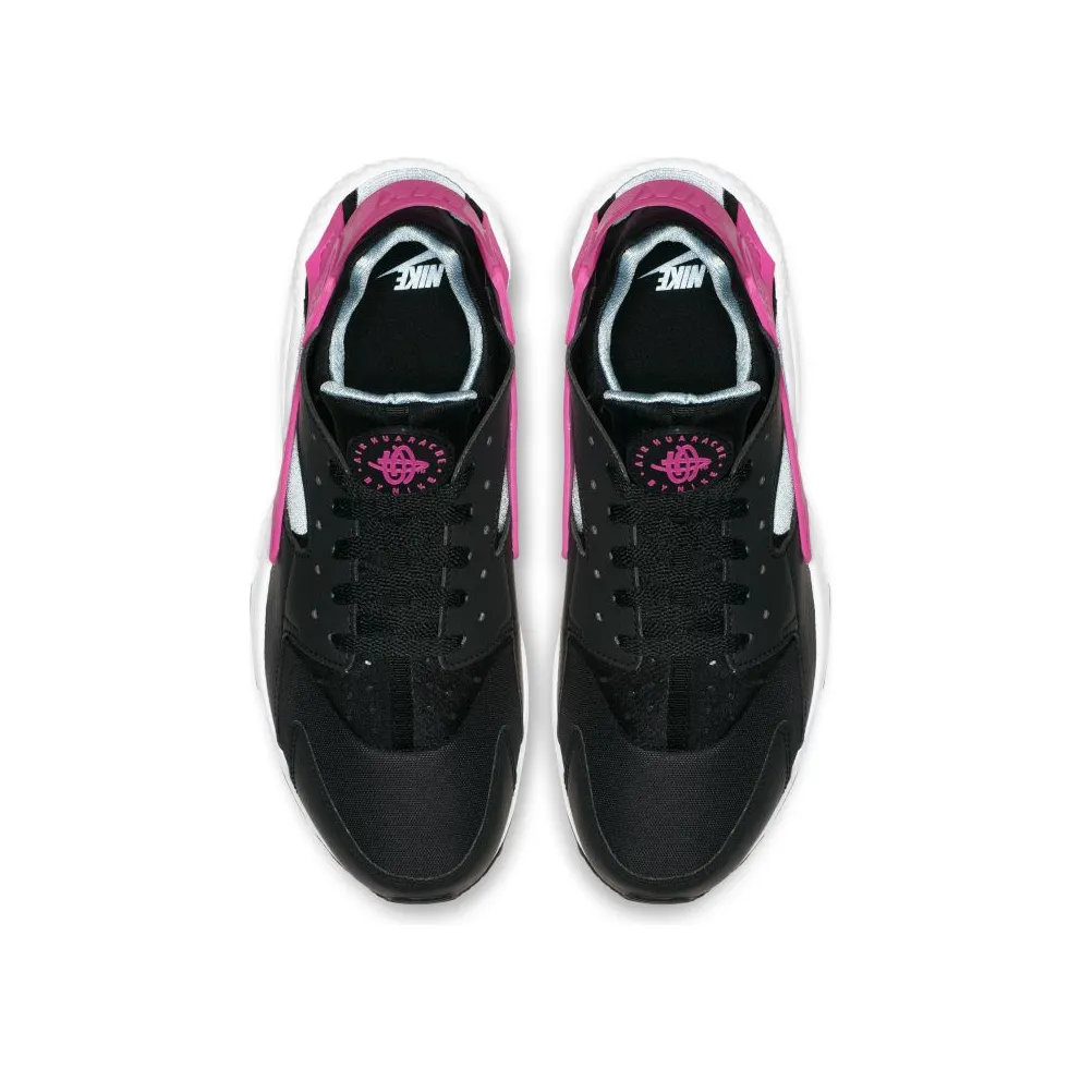Nike Air Huarache Run Black Laser Fuchsia Blue Gale Black/Laser Fuchsia-Blue Gale-White (BV2528-001)