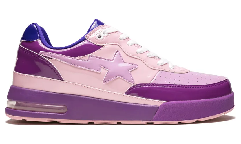 A Bathing Ape Bapesta Foot Soldier Purple