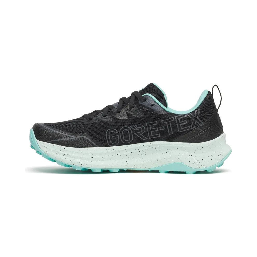 SAUCONY Peregrine 16 GTX “Black / Aqua” (S11068-101)