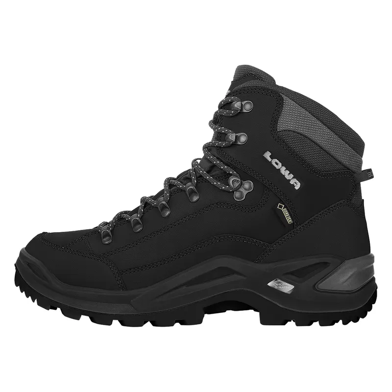 Lowa Renegade GTX Mid Men Multifunktionsschuhe, Black, Größe 42 (311945)