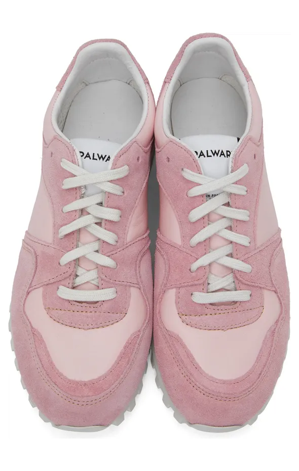 Spalwart Pink Marathon Trail Low Nappa Sneakers (97035733092) (5)