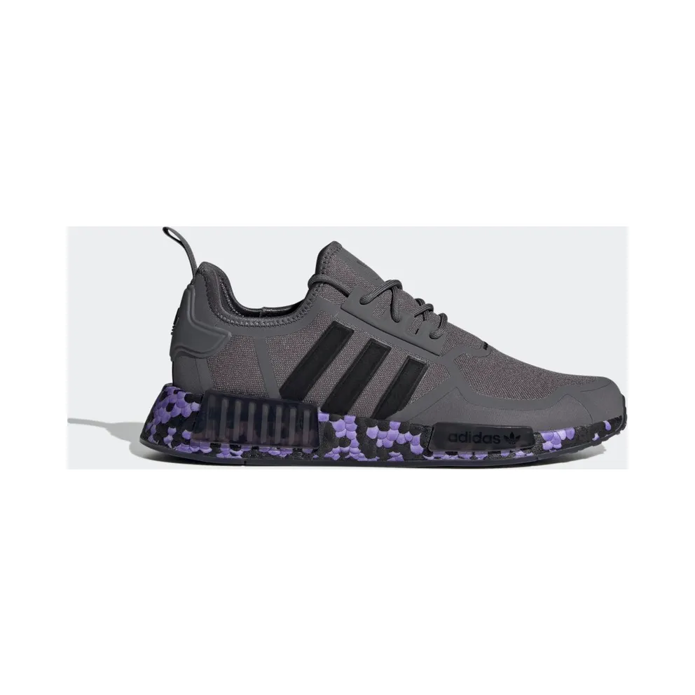Adidas NMD_R1 Grey Five / Core Black / Purple Rush (GW5636)