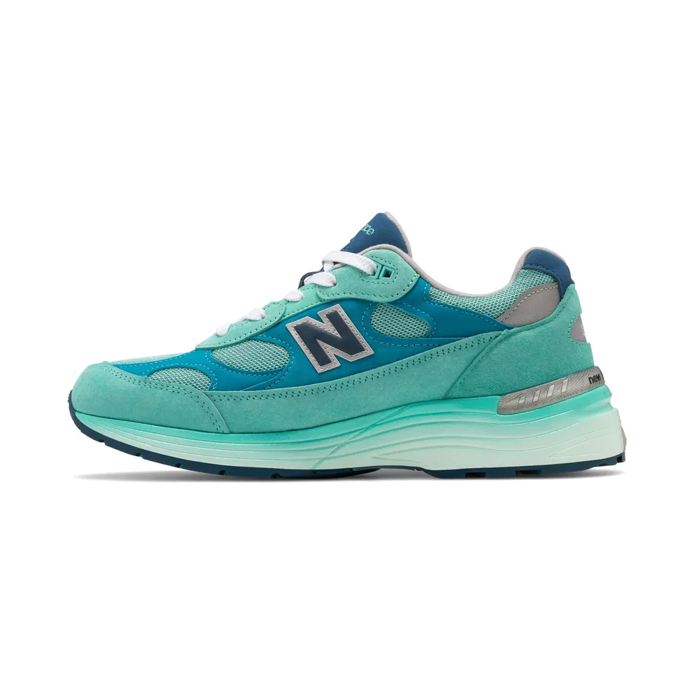 New Balance 992 MiUSA Blue Silver Metallic (M992TB)