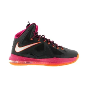 Nike LeBron 10 ‘Floridians’ Blk/Mtllc Slvr-Ttl Orng-Frbrry (541100-005)