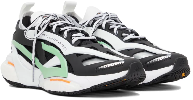 Adidas adidas by Stella McCartney SolarGlide Core Black / Cloud White / Bliss Green (GY6096)