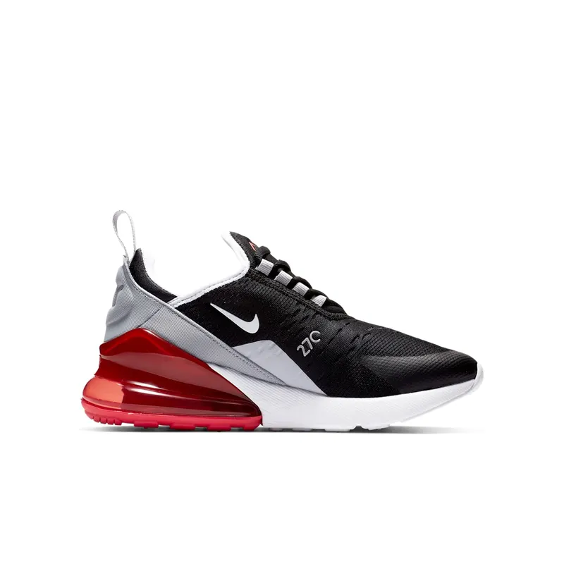 Nike Air Max 270 Black Ember Glow Wolf Grey (GS) Black/Ember Glow-Wolf Grey-White (943345-013)