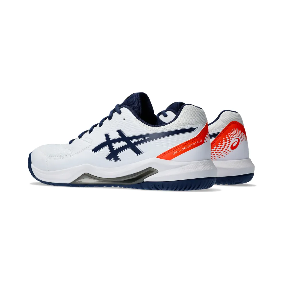 Asics Gel-dedicate 8 White/Blue Expanse (1041A408.102)