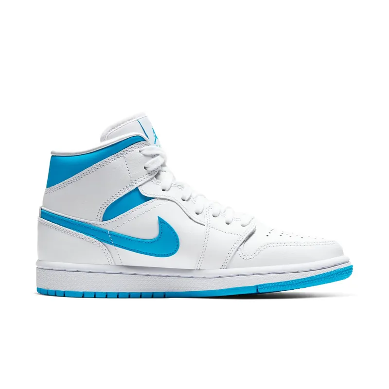 Air Jordan WMNS Nike AJ 1 Mid UNC (2020) (BQ6472-114)