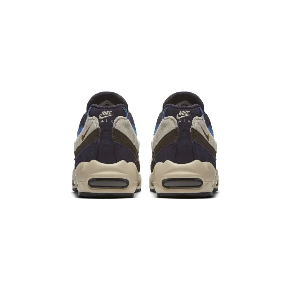 Nike Air Max 95 Blackened Blue Light Cream Blackened Blue/Monarch-Light Cream-Camper Green (538416-404)