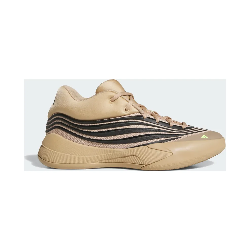 Adidas Dame X Warm Sandstone / Core Black / Lucid Lemon (KJ4399)