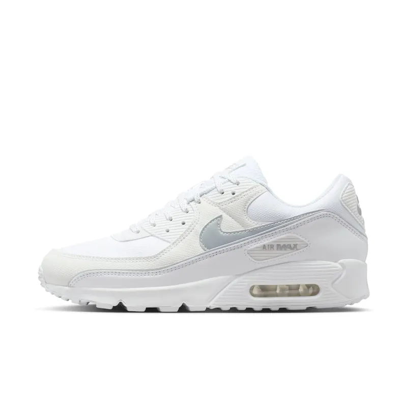 Nike Air Max 90 Premium “White Metallic Silver Reflective” (HV4517-100)
