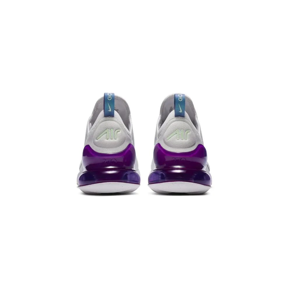 Nike Air Max 270 Golf White Oracle Aqua Vivid Purple Metallic Summit White/Oracle Aqua-Vivid Purple-Black (CZ4912-120)