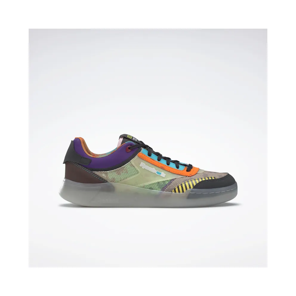 Reebok Club C Legacy Coal / Sport Violet / Pale Yellow (GZ6881)