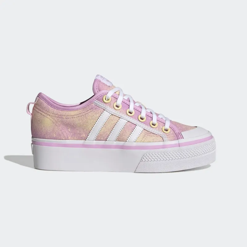 Adidas Nizza Platform Bliss Lilac / Cloud White / Almost Yellow (GY9476)