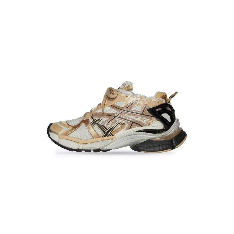 Balenciaga Runner Beige Black White (677403W3RB39891)
