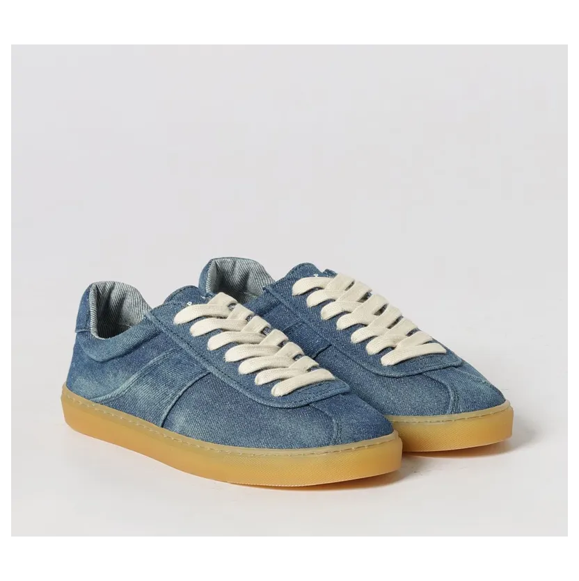 Copenhagen Paia Cotton Denim Sneakers Gnawed Blue (CPH98DENBLU)