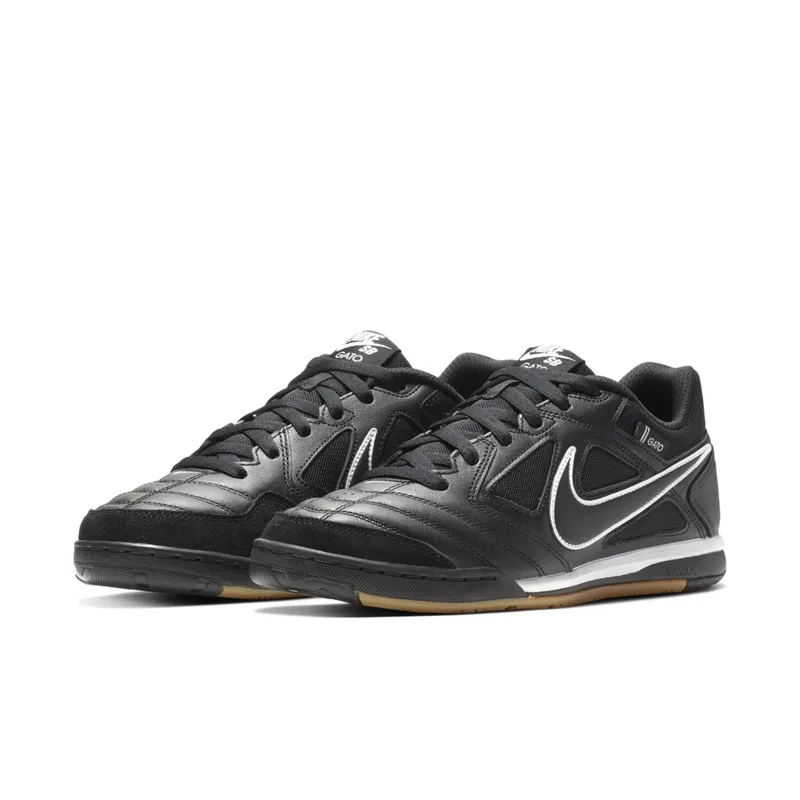 Nike SB Gato Black White Gum Black/Black-White-Gum Light Brown (AT4607-001)