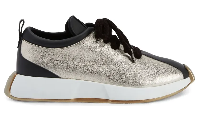 Giuseppe Zanotti Ferox Sneakers mit Schnürung – Gold (RU10047K18)