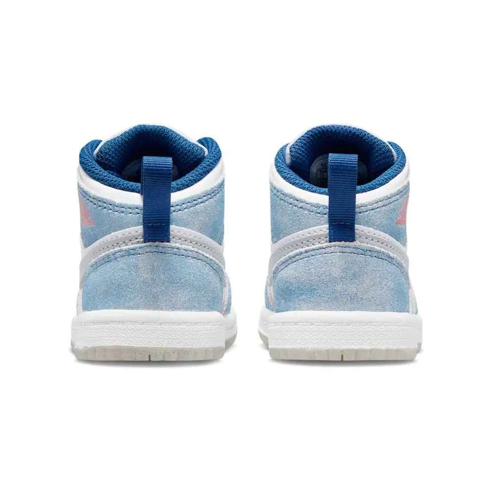 Jordan 1 Mid SE Baby/Toddler Blue (DR6236-401)