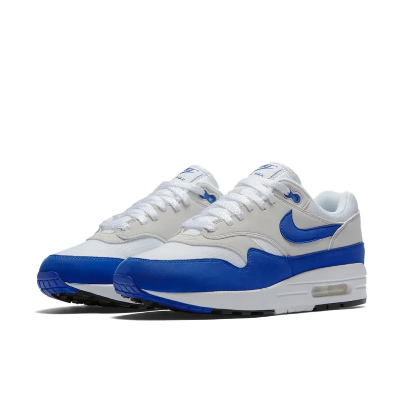 Nike Air Max 1 Anniversary Royal (2017) White/Game Royal-Neutral Grey-Black (908375-101)