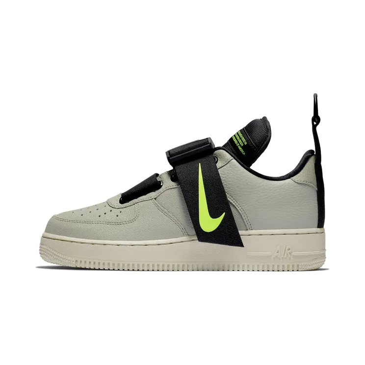 Nike Air Force 1 Low Utility “Spruce Fog / Volt / Light Bone / Black” (AO1531-301)