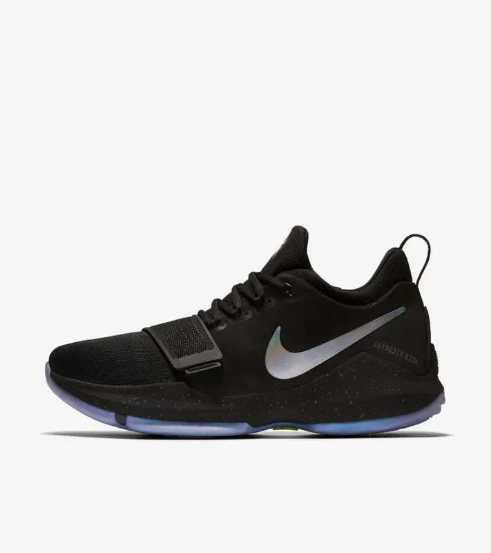 Nike PG 1 Prototype (GS) Black/Multi-Color (918215-099)