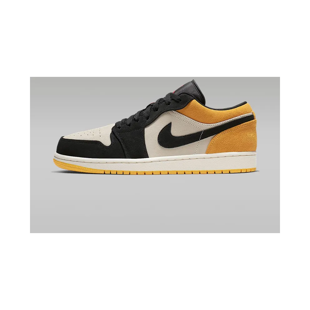 Jordan 1 Low Sail University Gold Black Sail/Gym Red-University Gold-Black (553558-127)