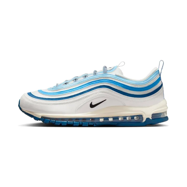 Nike Air Max 97 “Summit White / Court Blue / Light Photo Blue / Black” (FN6957-100)