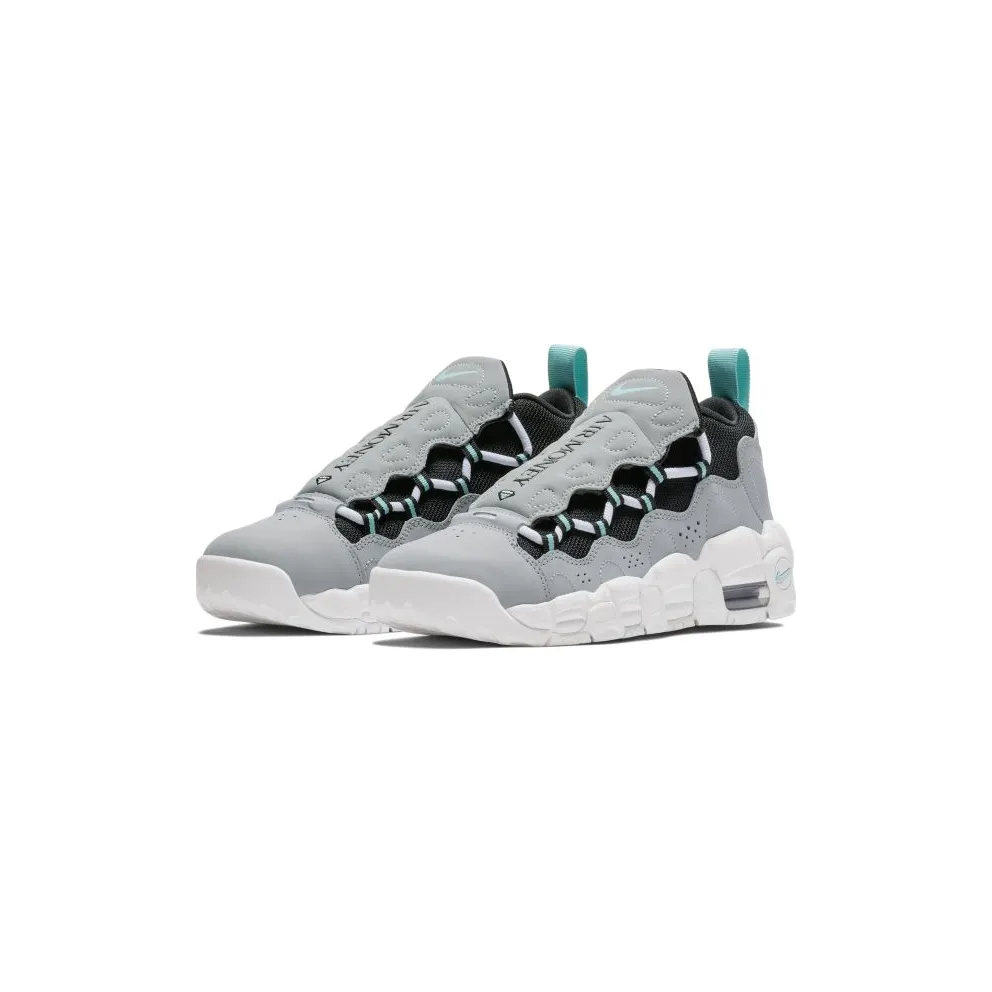Nike Air More Money Wolf Grey Island Green (GS) Wolf Grey/Island Green-Black (AH5215-002)