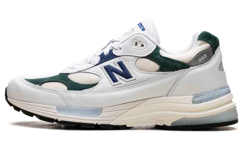 New Balance 992 “Made in USA – White Marsh Green” (U992GB)