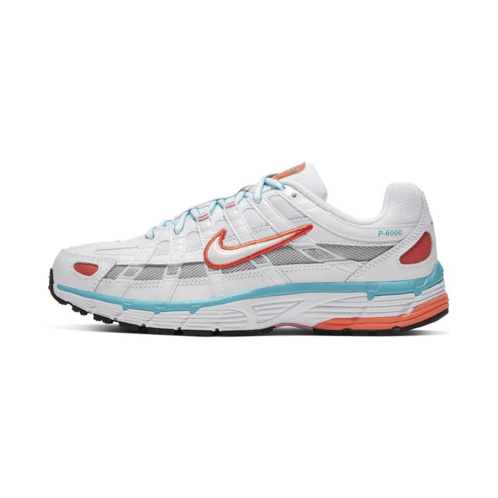 Nike P-6000 White (W) White/Oracle Aqua/Magic Flamingo (BV1021-105)