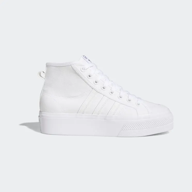 adidas Nizza Platform Mid Cloud White / Cloud White / Cloud White (FY2782)