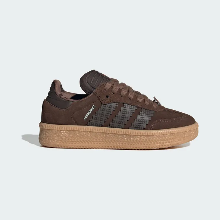 Adidas Samba XLG X Minecraft Kids Brown / Dark Brown / Trace Brown (JQ8934)
