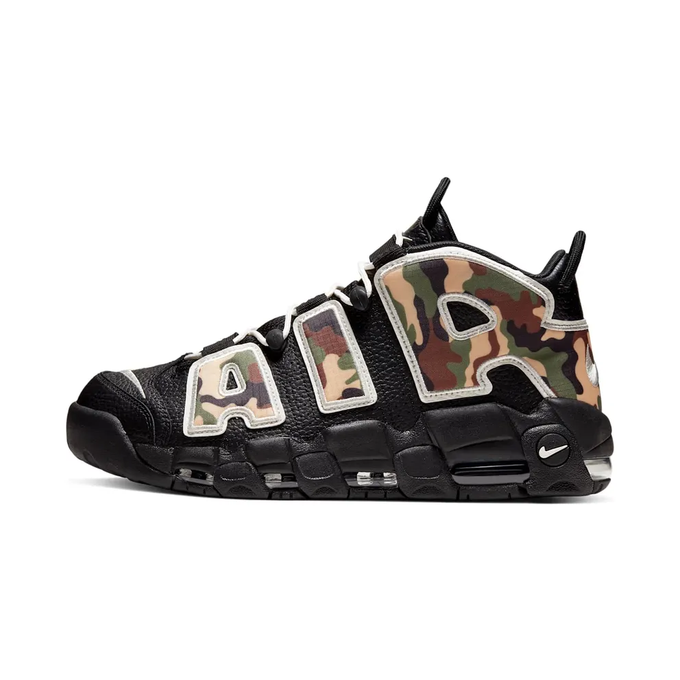Nike Air More Uptempo QS ‘Black Camo’ (2019) (CJ6122-001)