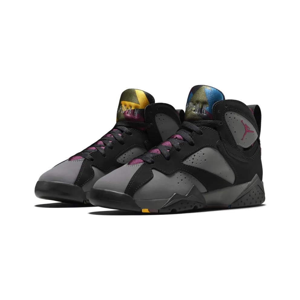 Jordan 7 Retro Bordeaux 2015 (GS) Black/Bordeaux-Light Graphite-Midnight Fog (304774-034)