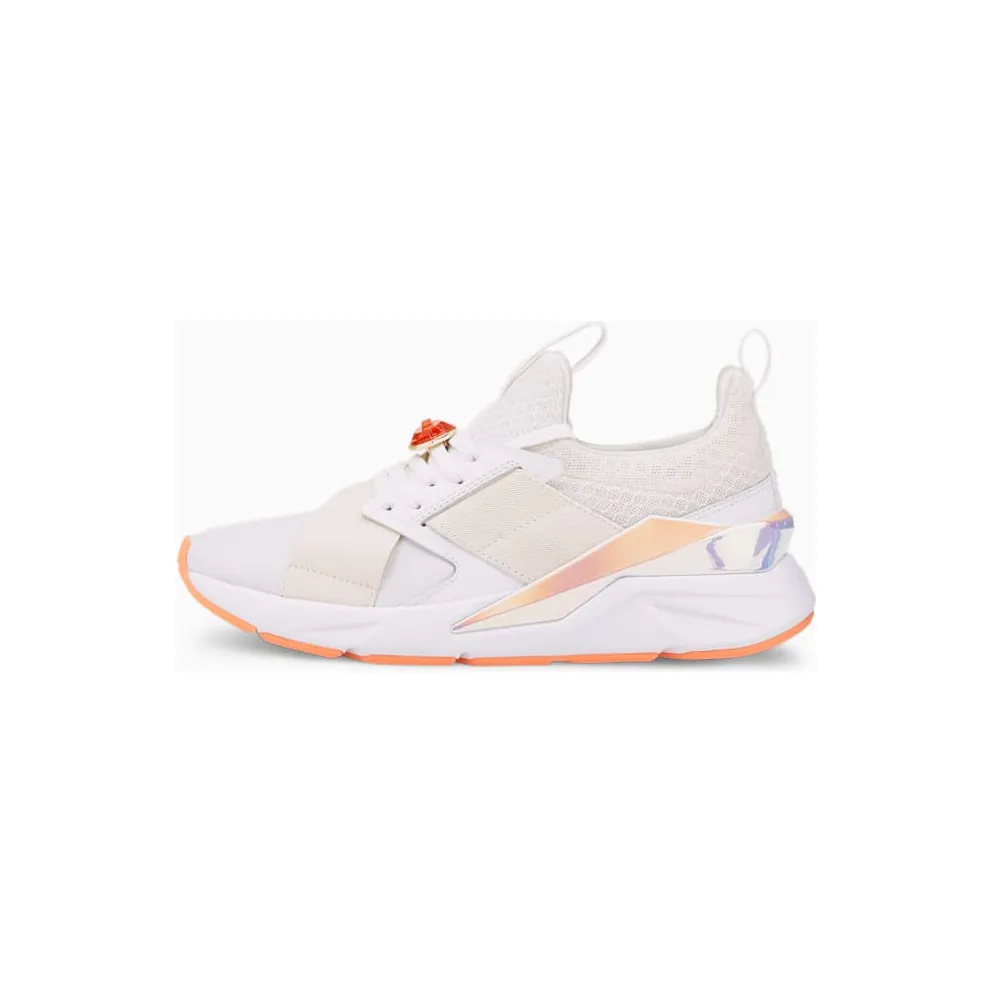 Puma Muse X5 Crystal G “White Peach Pink” (384099-01)