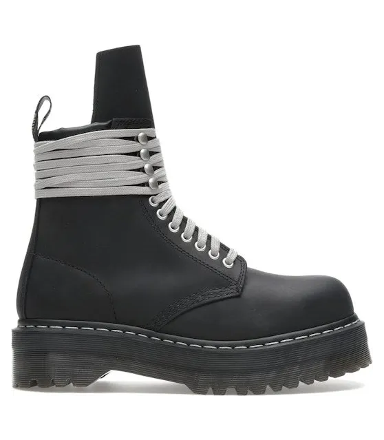 Dr. Martens 1460 DRKSHDW Quad Sole Steel Toe Boot Rick Owens Black (DM02E6813 9001 09)