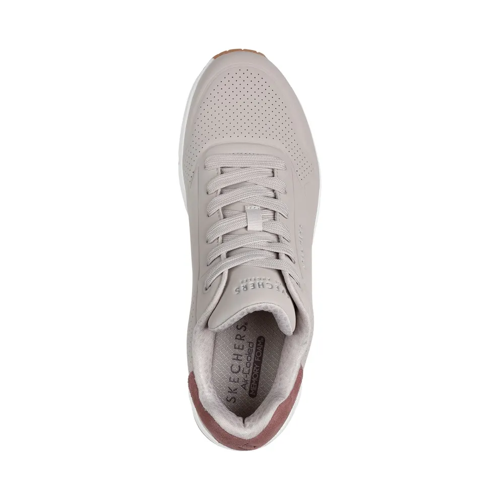 Skechers UNO – Suited On Air Sneaker Taupe