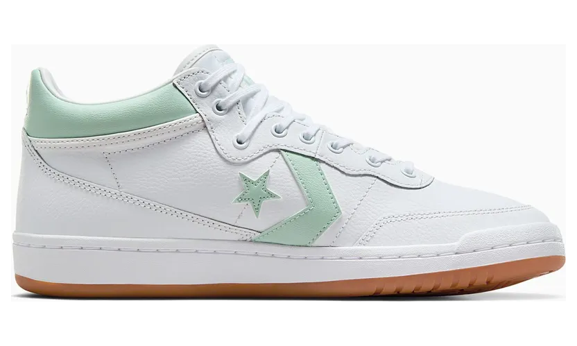 Converse Fastbreak Pro Leather Mid White Sticky Aloe (A10962C)