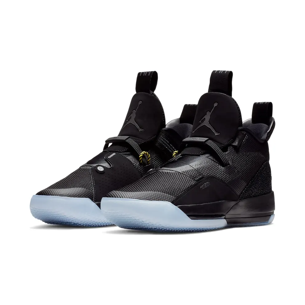 Jordan XXXIII Blackout Black/Dark Grey-White (AQ8830-002)