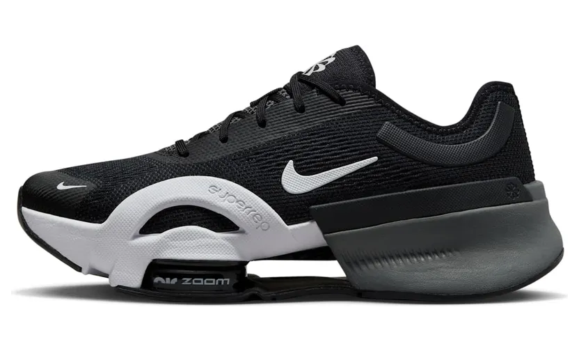 Nike Zoom SuperRep 4 Black White Iron Grey (DO9837-001)