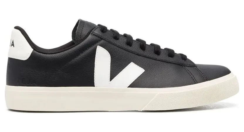 VEJA Campo Chromefree leren sneakers – Zwart (CP051215B0)