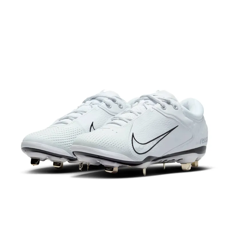 Nike Hyperdiamond 4 Elite White Pure Platinum Black (FZ0923-102)